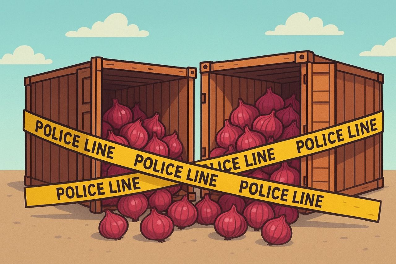 Ilustrasi bawang merah