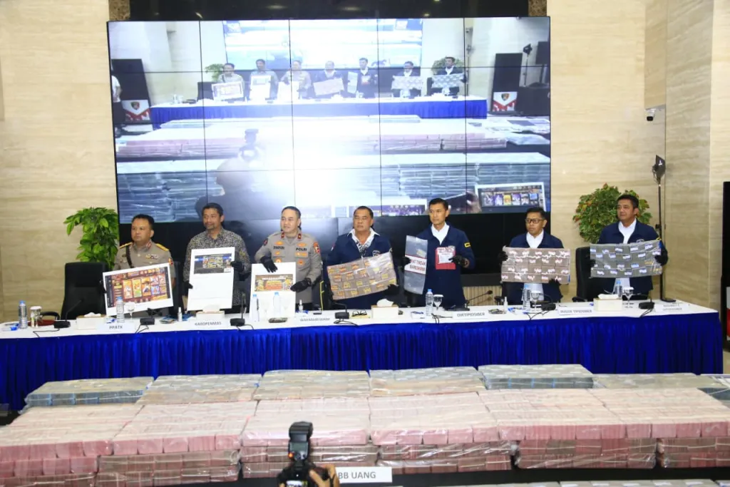 Bareskrim Polri Ungkap Jaringan Judi Online, Sita Aset Ratusan Miliar Rupiah