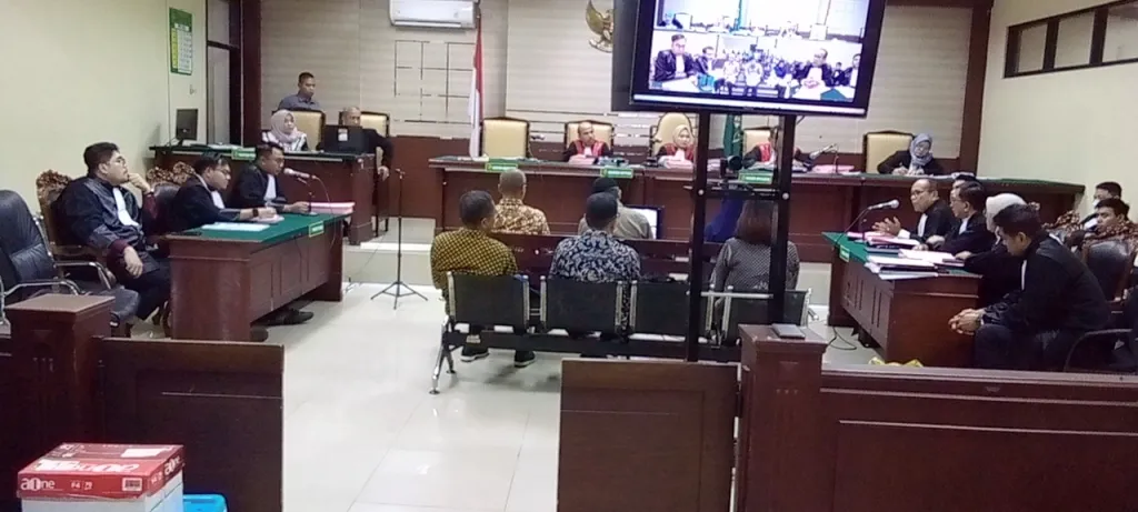 Sidang Korupsi Di PT Pelindo yang digelar di PN Tipikor Surabaya