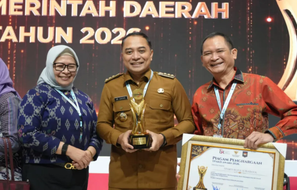Surabaya Jadi Kota Terbaik se-Jawa-Bali di TPAKD Award 2026, Ini 7 Program Unggulannya