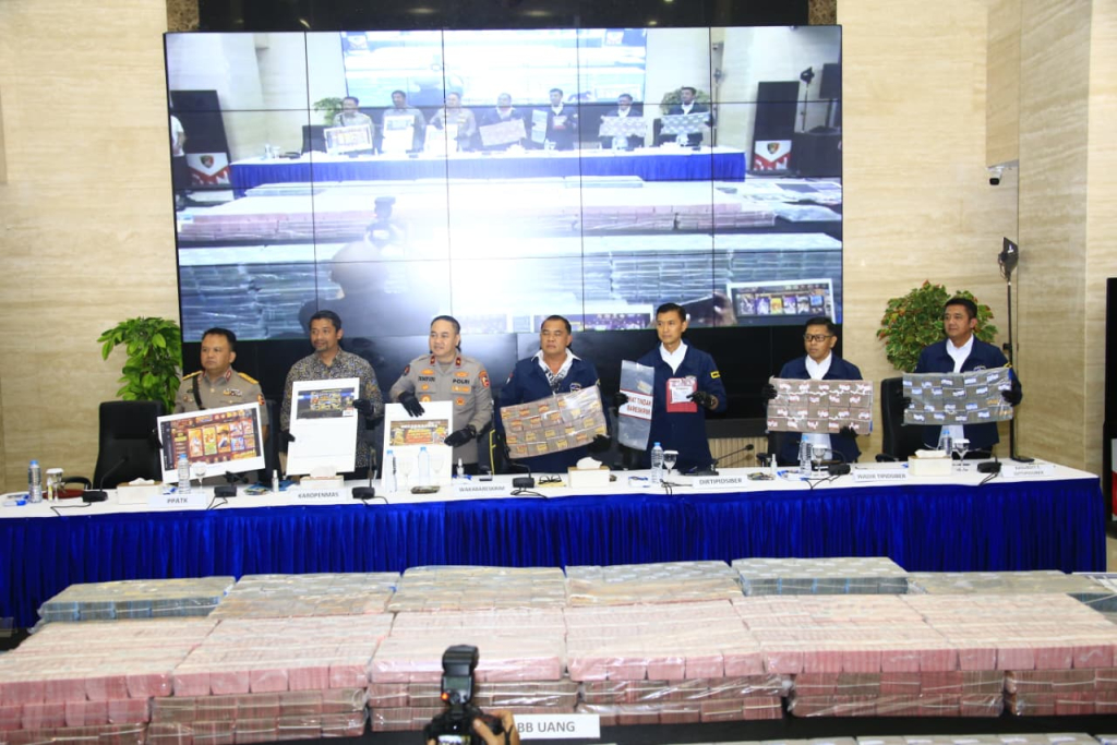 Bareskrim Polri Ungkap Jaringan Judi Online, Sita Aset Ratusan Miliar Rupiah