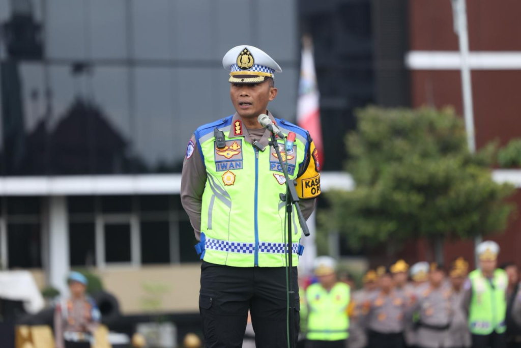 Direktur Lalu Lintas Polda Jatim, Kombes Pol Iwan Saktiadi