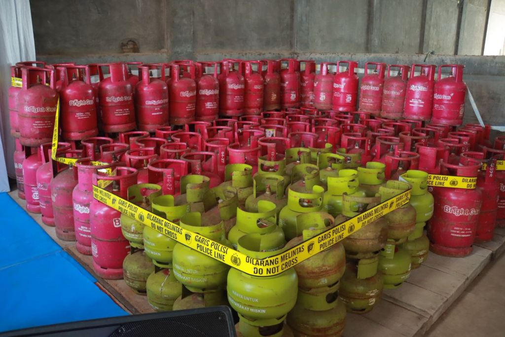 Bareskrim Ungkap Penyalahgunaan LPG Subsidi di Klaten
