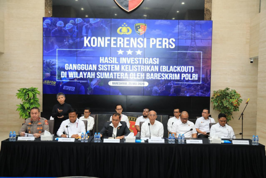 Hasil Investigasi Awal Blackout Sumatera, Bareskrim Pastikan Tidak Ada Unsur Sabotase