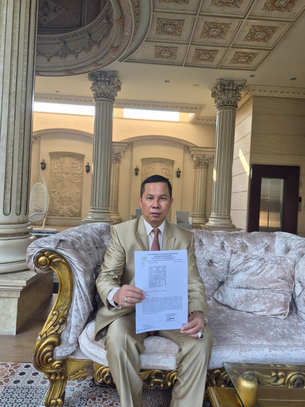 Kuasa hukum PT Unicomindo Perdana, Robert Simangunsong.