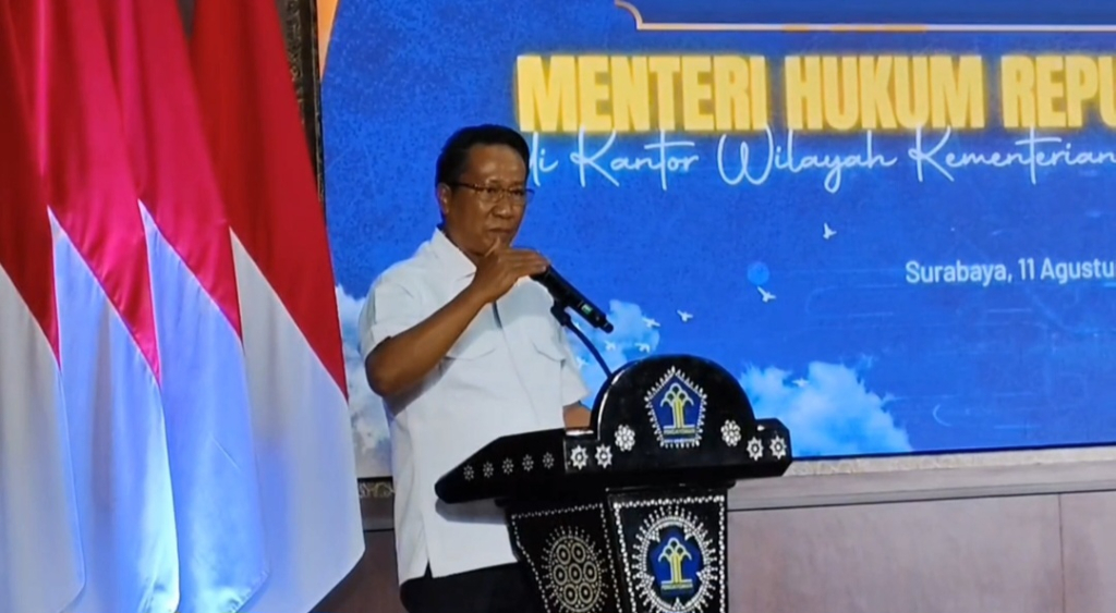 Menteri Hukum Supratman Andi Atgas