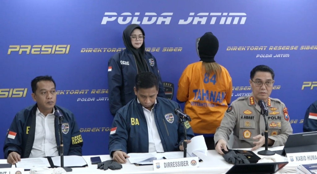 Polda Jatim Ungkap Arisan Online Fiktif 71 Milyar, Modus Testimoni Publik Figur