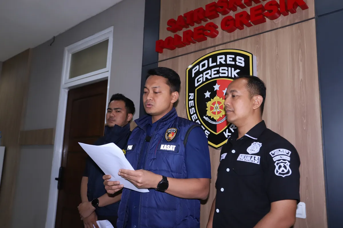 Polres Gresik Ungkap Curanmor di Rest Area Wahas, Dua Pelaku Diamankan
