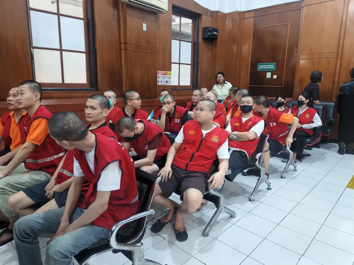 41 WNA Didakwa Scamming, Empat WNA Jepang Klaim Korban