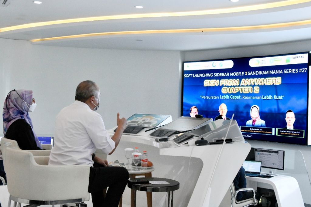 Peluncuran E-Monev tersebut dilakukan oleh Asisten Daerah Pemerintahan dan Kesra Setda Provinsi Jabar Dewi Sartika di Gedung Sate, Kota Bandung, Senin (22/8/2022).