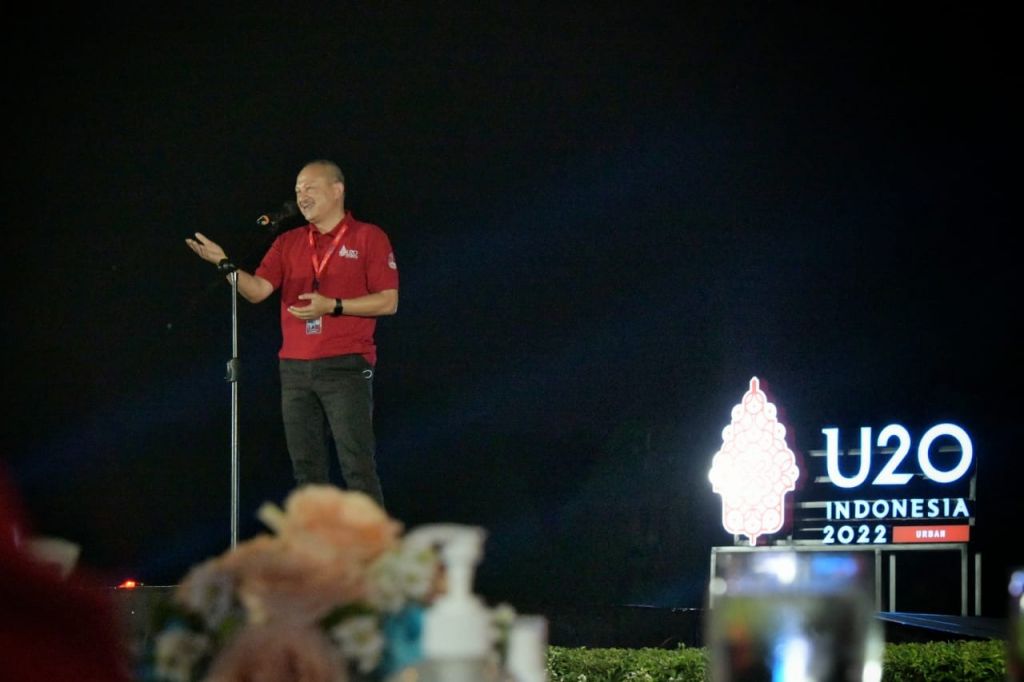 Seremoni penutupan rangkaian U20, Sekretaris Daerah Jawa Barat Setiawan Wangsaatmaja