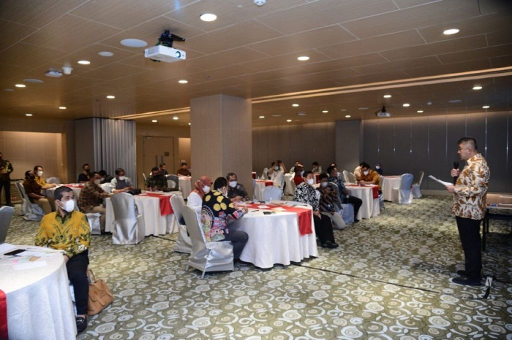 Direktur Infrastruktur dan Teknologi PGN, Achmad Muchtasyar di acara Workshop Percepatan Target Pembangunan Jargas di DKI Jakarta dengan Pemprov DKI Jakarta.
