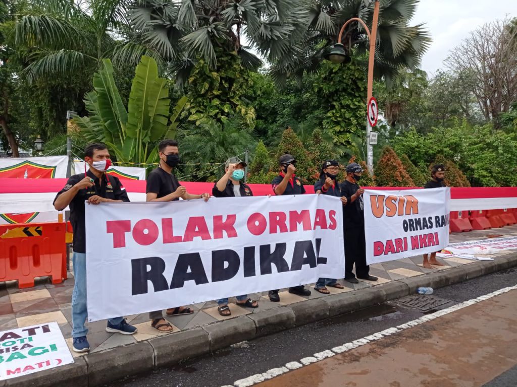 Aksi Tolak Rizieq Singgah di Jawa Timur Digelar di Surabaya