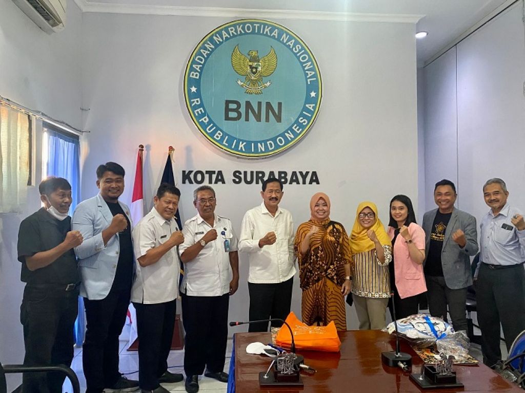 Penyalahguna Narkoba Tahun Ini di Surabaya Meningkat, STIKOSA -AWS Siap Lawan