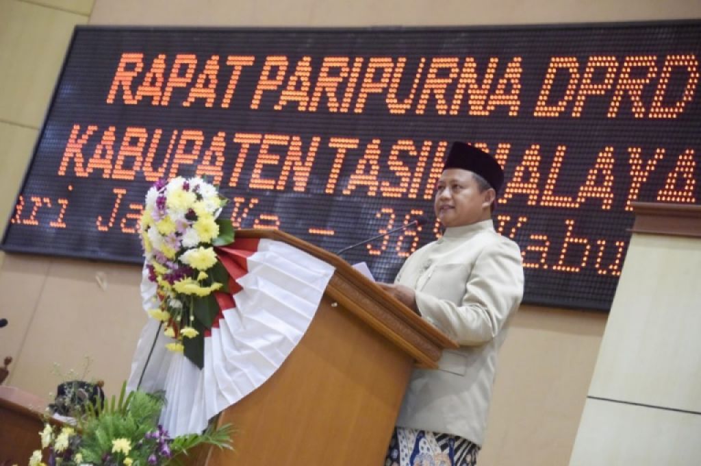 Wakil Gubernur Jawa Barat Uu Ruzhanul Ulum menekankan inovasi dan kolaborasi pada HUT ke-389 Kabupaten Tasikmalaya, Senin (26/7/2021).