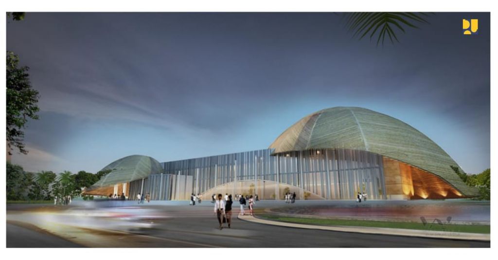 Sketsa Gedung Papua Youth Creative Hub