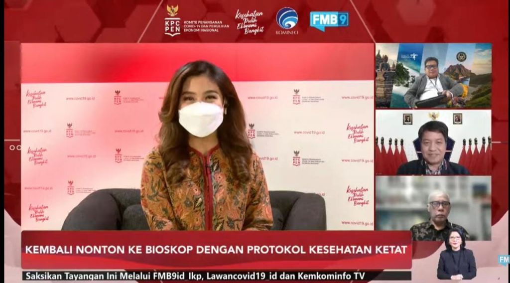 Dialog Produktif Forum Merdeka Barat 9 (FMB 9) - KPCPEN, Rabu (6/10/2021).