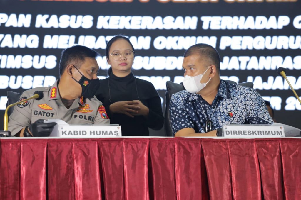 Polda Jatim dan Polres Jajaran Amankan 72 Anggota Pesilat Pelaku Kekerasan dan Pengerusakan
