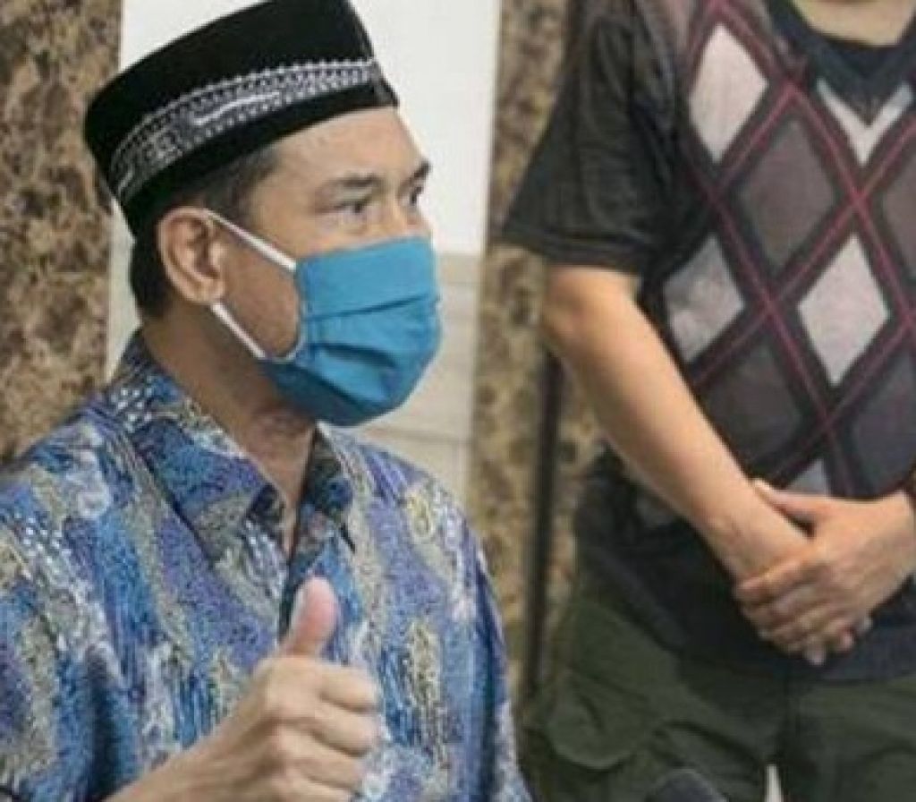 Mantan Sekretaris Umum FPI Munarman saat diwawancarai wartawan beberapa waktu lalu.
