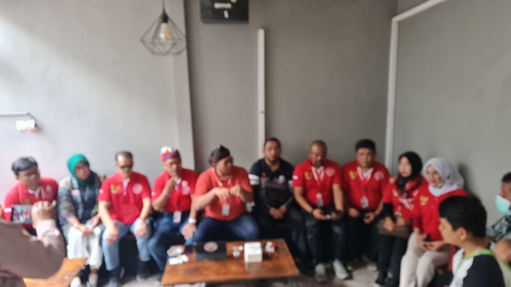 Panitia acara halal bi halal PPJT yang digelar di Sheraton, 1 Juli 2022 nanti.