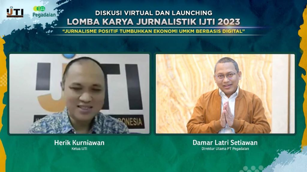 Pegadaian-IJTI Ajak Jurnalis Berperan Aktif Dorong UMKM Go Digital