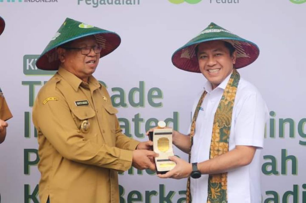 PT Pegadaian dan Pemkab Tulungagung Luncurkan Program The Gade Integrated Farming