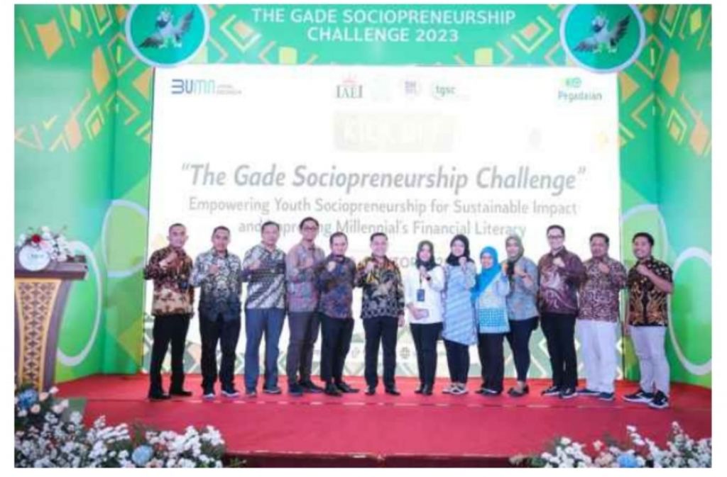 Peluncuran program The Gade Sociopreneurship Challenge (TGSC) atau penguatan kewirausahaan sosial pemuda. 