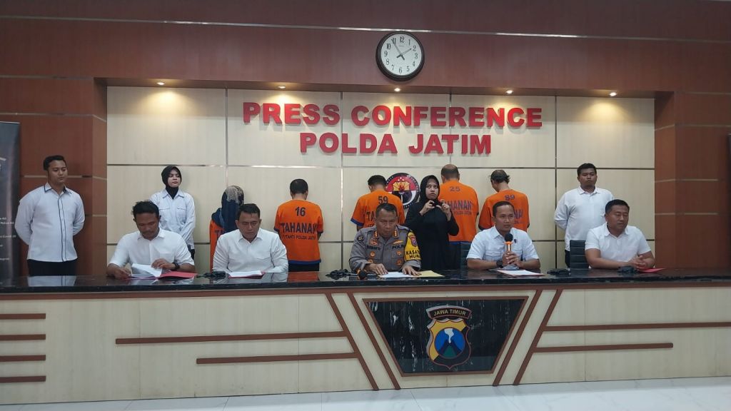 Polda Jatim Ringkus Komplotan Mafia Tanah Pemalsu Akta Otentik Libatkan Oknum BPN