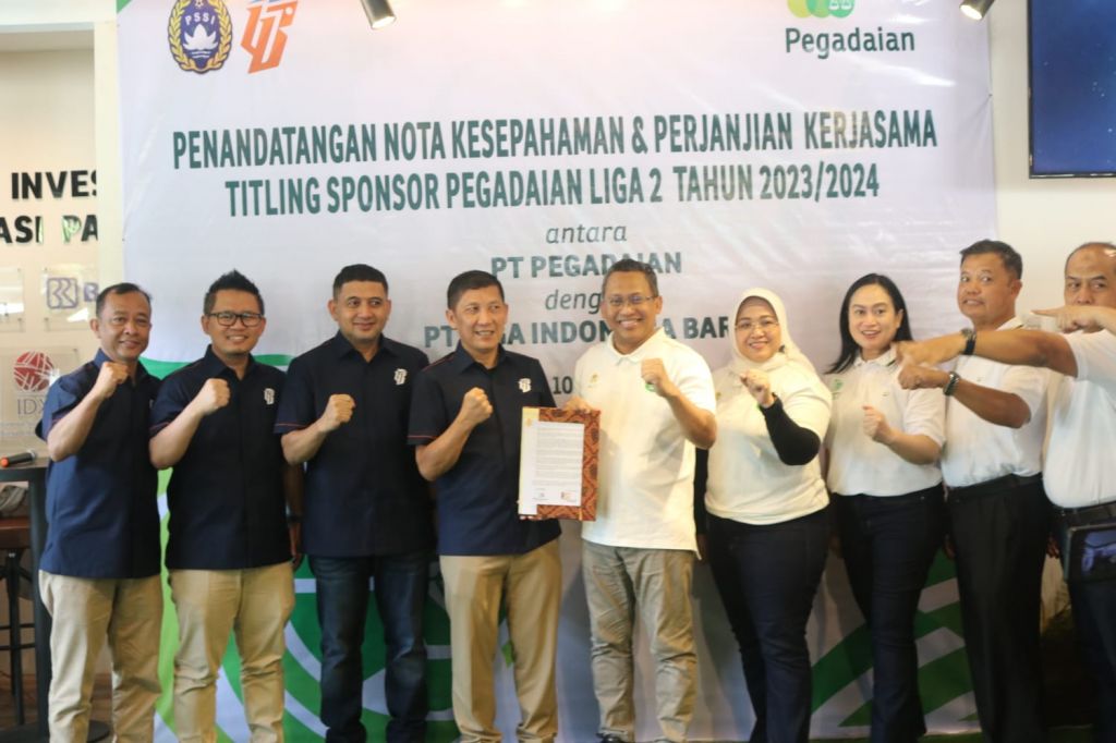 Pegadaian Jadi Sponsor Utama Kompetensi Sepakbola Liga 2 Indonesia