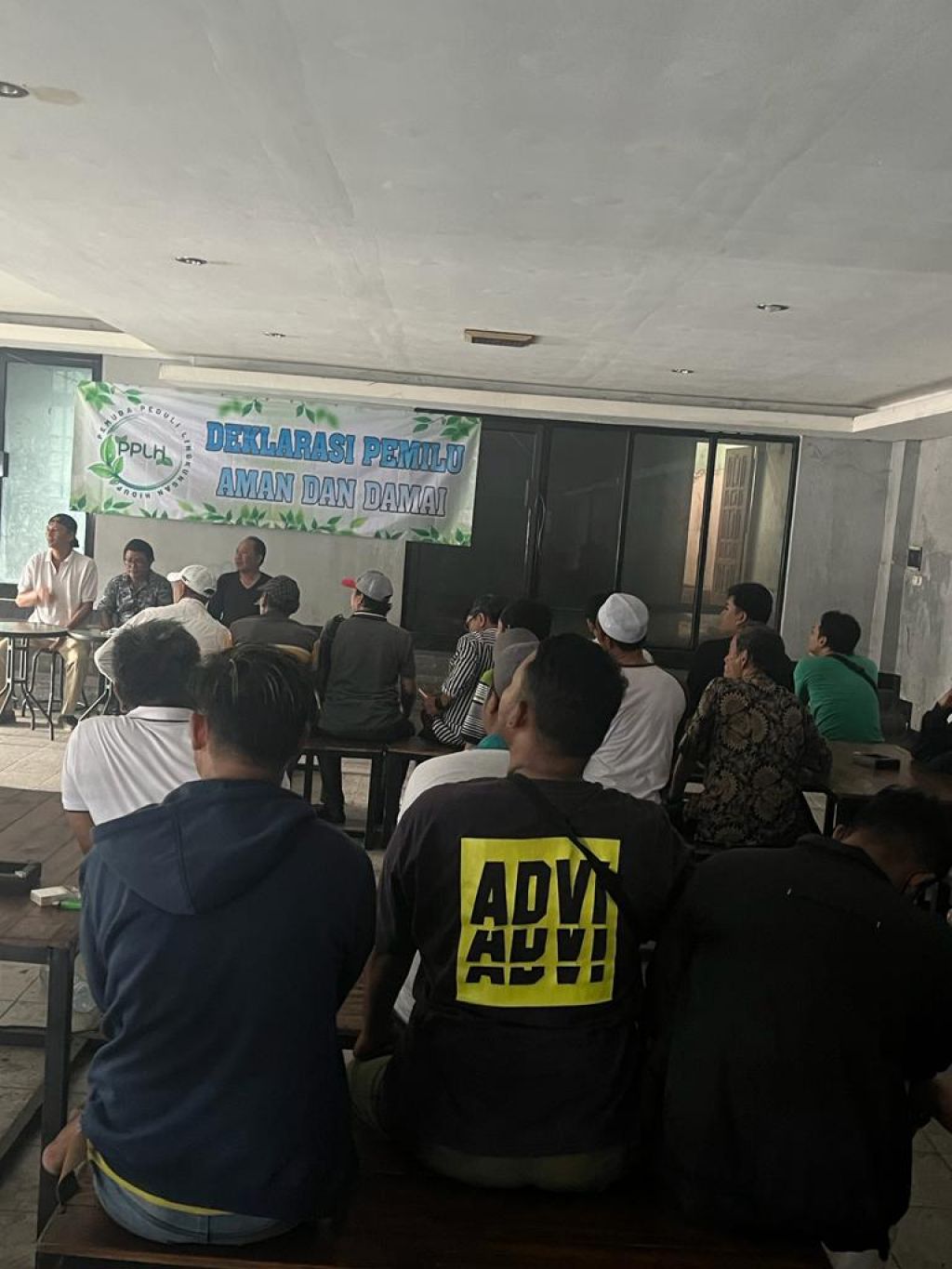 Komunitas Pemuda Peduli Lingunkungan gelar bincang pemilu damai