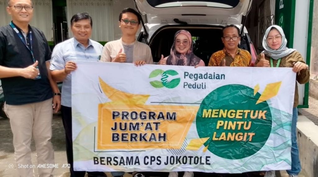 Kegiatan Jum'at Berkah PT Pegadaian Kanwil XII Surabaya ini dilaksanakan secara serentak pada hari Jumat tanggal 2 dan 16 Februari 2024.