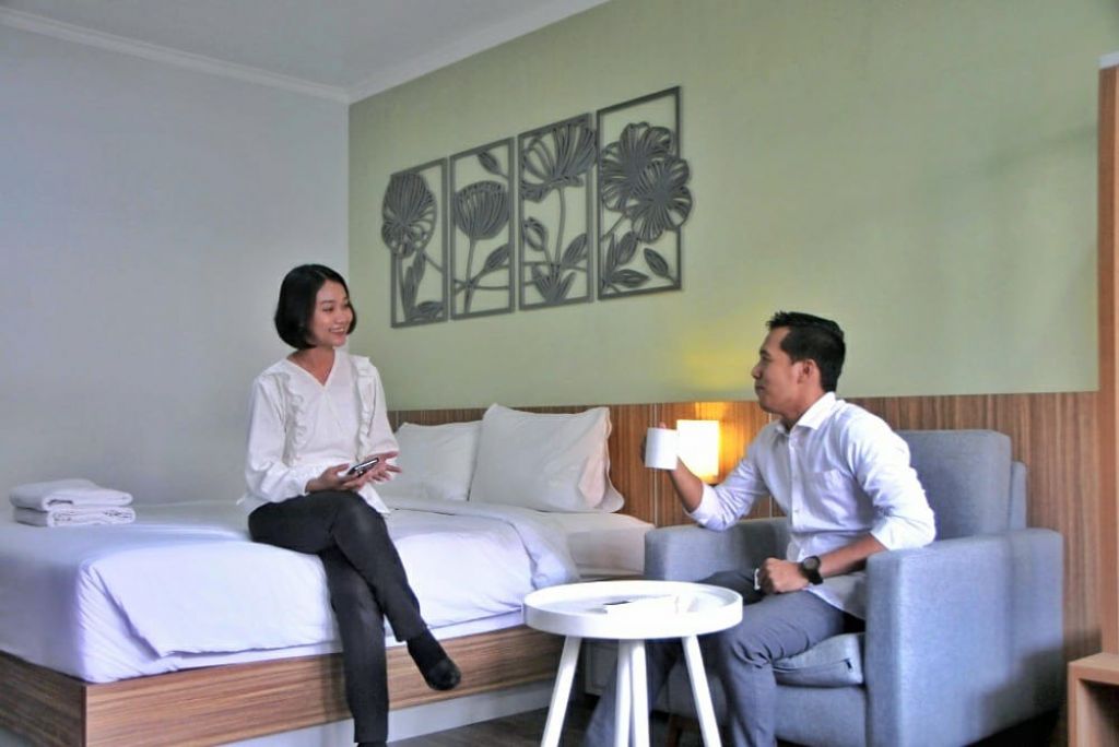 Suasana tempat tidur Country Heritage Resort Hotel