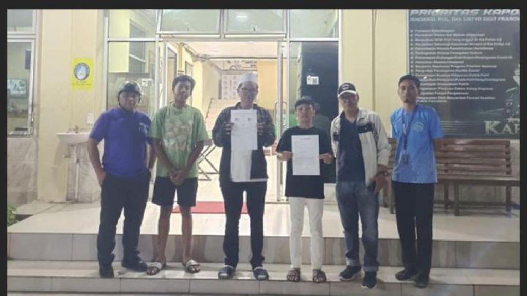 Keributan Bocah pesepeda  Vs Ojok berujung damai