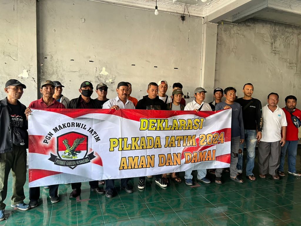 Deklarasi damai dan aman Pilkada Jatim