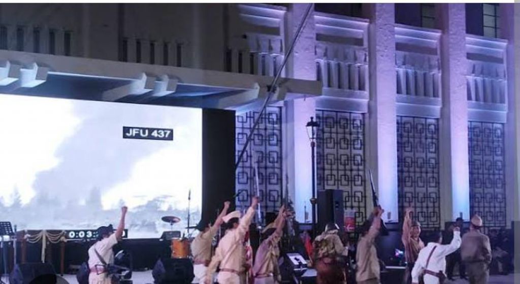 Pertunjukan Opera di wisata Kota Lama Surabaya 