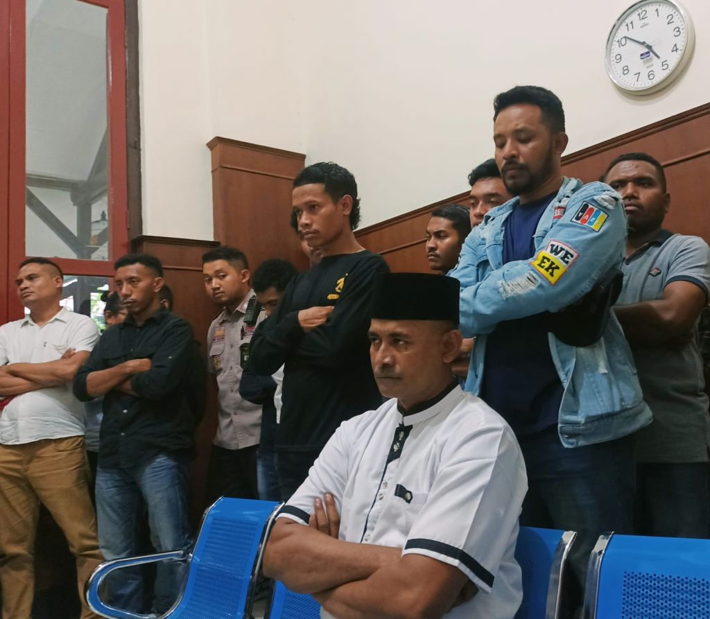 La Sandri Letson saat menjalani sidang pembacaan putusan