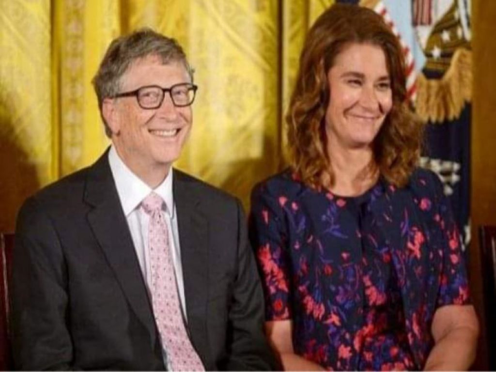 Bill Gates bersama mantan Istri 