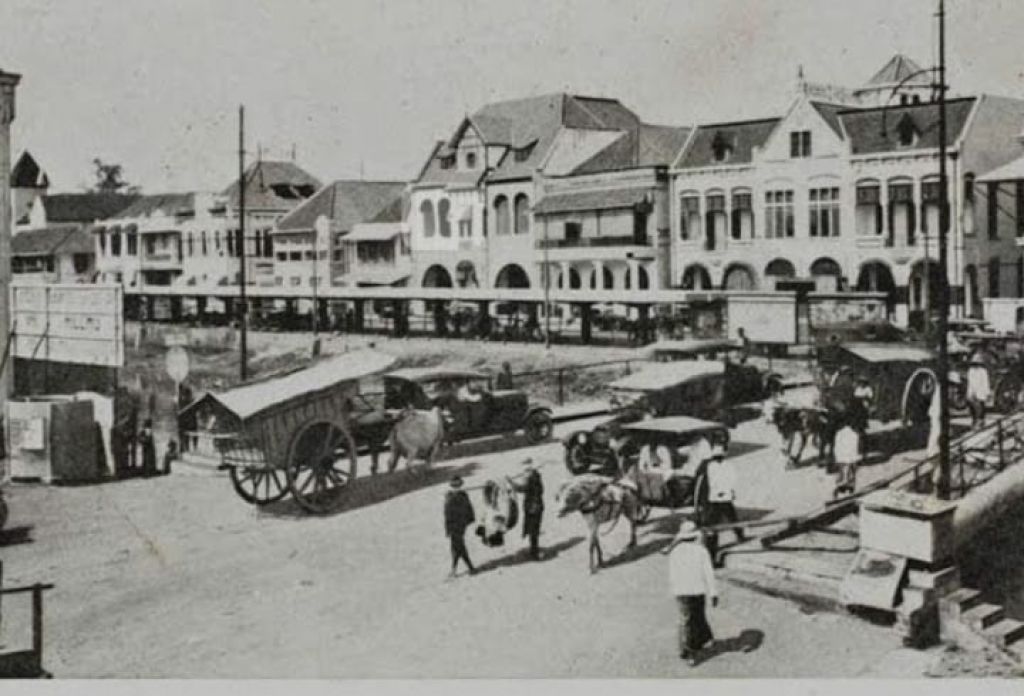 Ilustrasi foto : Kota lama Tempo dulu