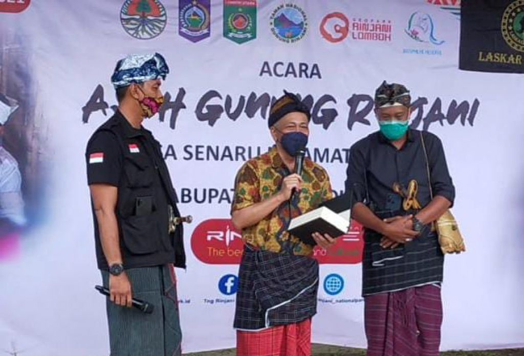 Konservasi SDA Lingkungan Gunung Rinjani Harus Melibatkan Masyarakat Adat