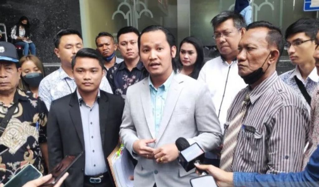  Sejumlah pengurus dan kader Partai Kristen Indonesia (Parkindo) mendatangi Kementerian Hukum dan hak Asasi Manusia (Kemenkumham), Senin (23/5/2022). 