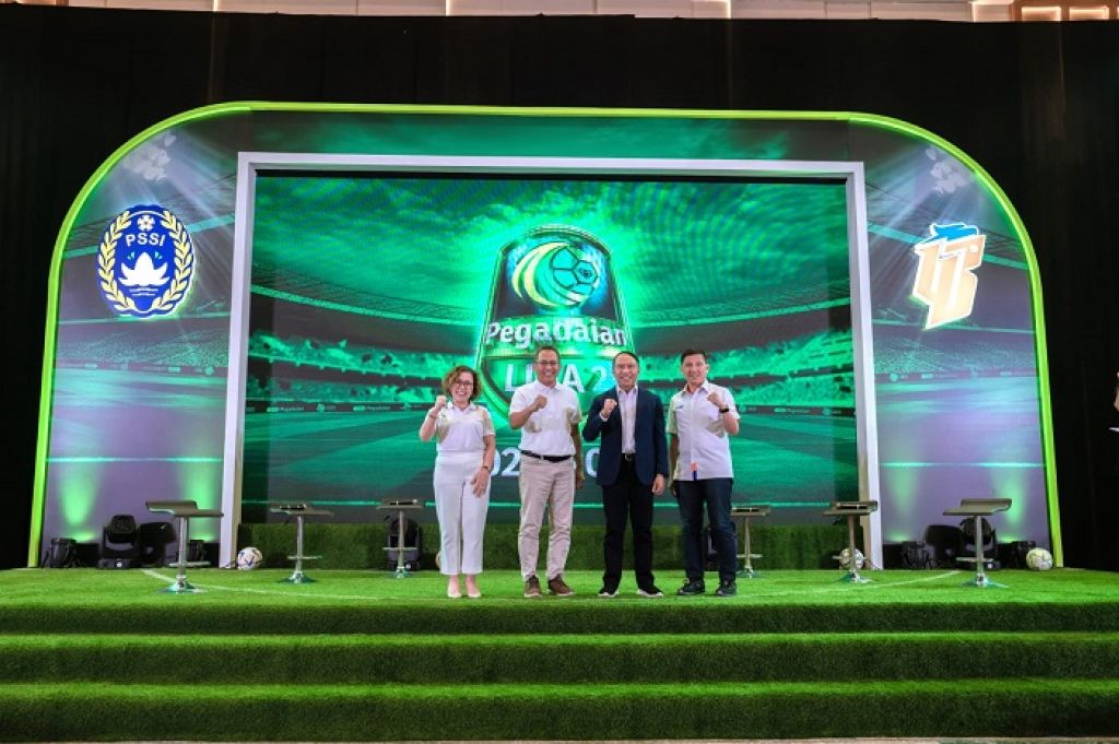 Kompetisi Liga 2 Musim 2023/2024 Dillaunching, Pegadaian Jadi Sponsor Utama
