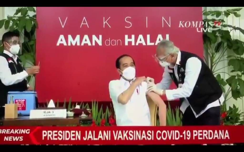 Foto: Tangkapan Layar Video Live Kompas TV