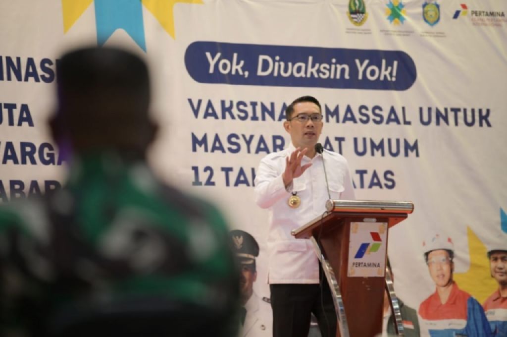 Gubernur Jawa Barat Ridwan Kamil.