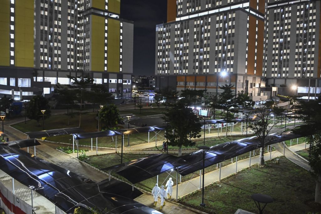 Tukang Palak di Wisma Atlet Diamankan