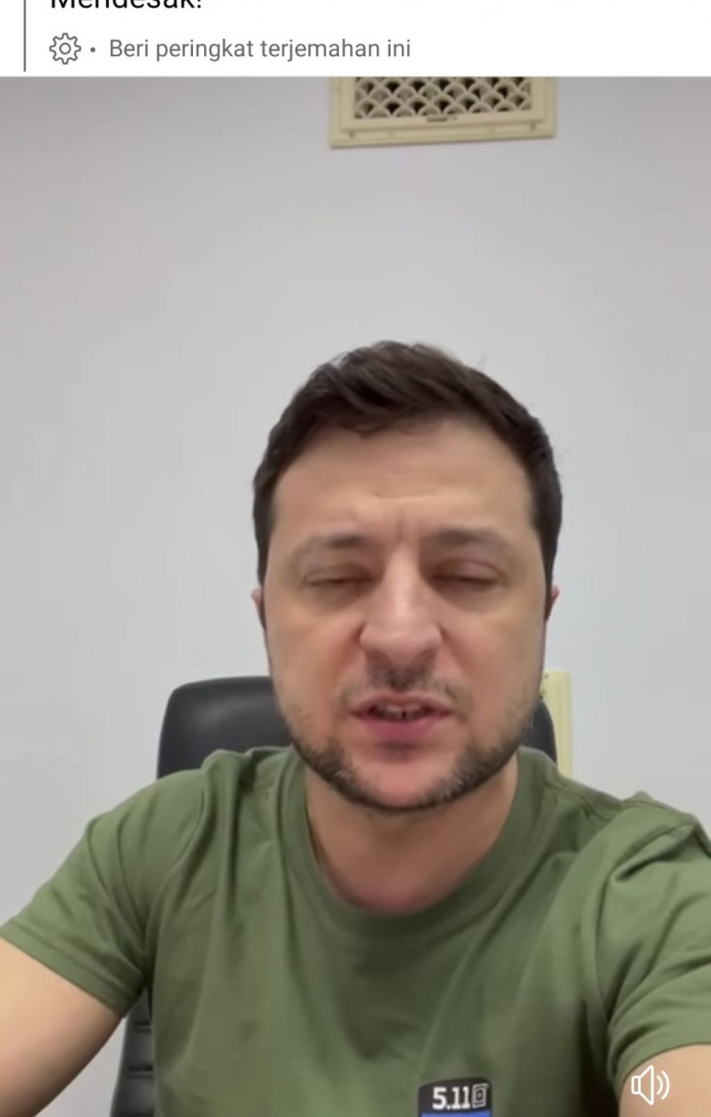 Zelensky saat minta bantuan Yahudi.
