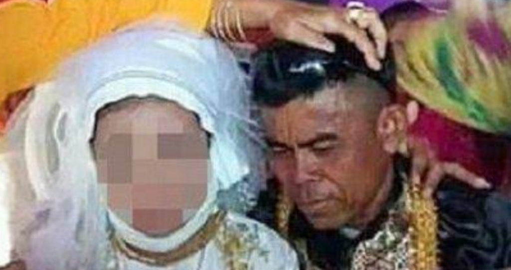 Abdulrzak Ampatuans saat menikahi sang ABG 13 tahun.