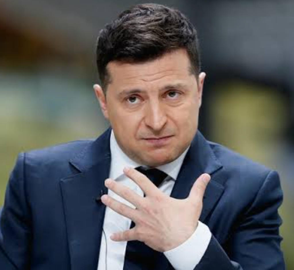 Volodymyr Zelensky.