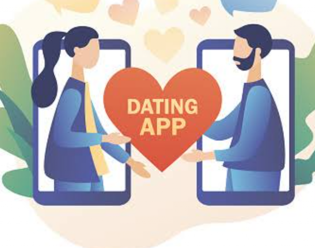 Ilustrasi aplikasi online.