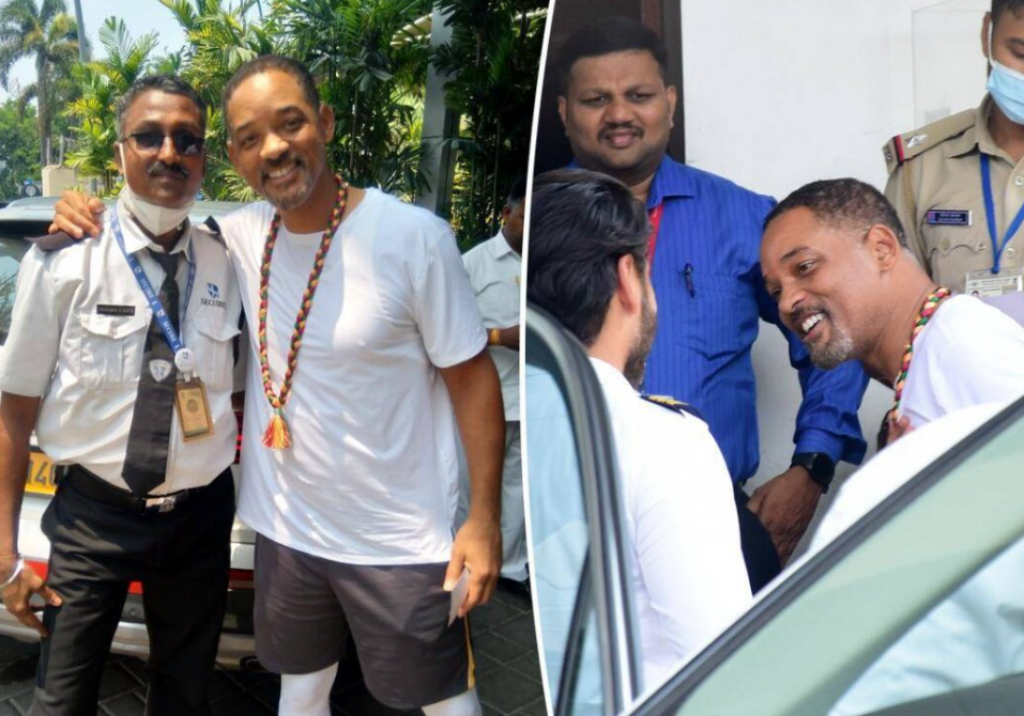 Will Smith saat berada di India.