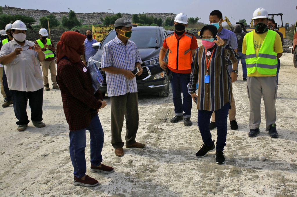 Wali Kota Risma Pantau Pembangunan Akses JLLB & Renovasi Stadion GBT